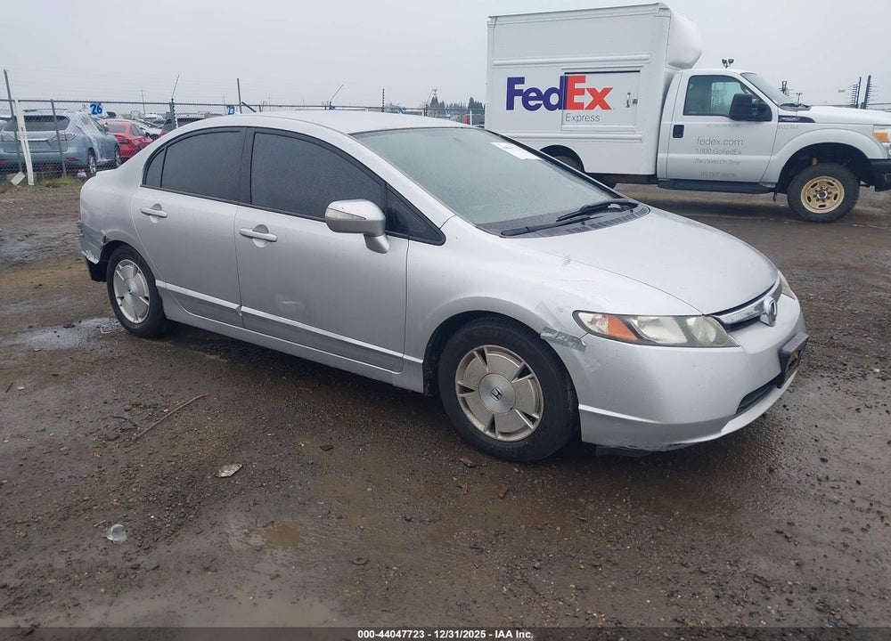 2006 HONDA CIVIC HYBRID VIN: JHMFA36266S019973