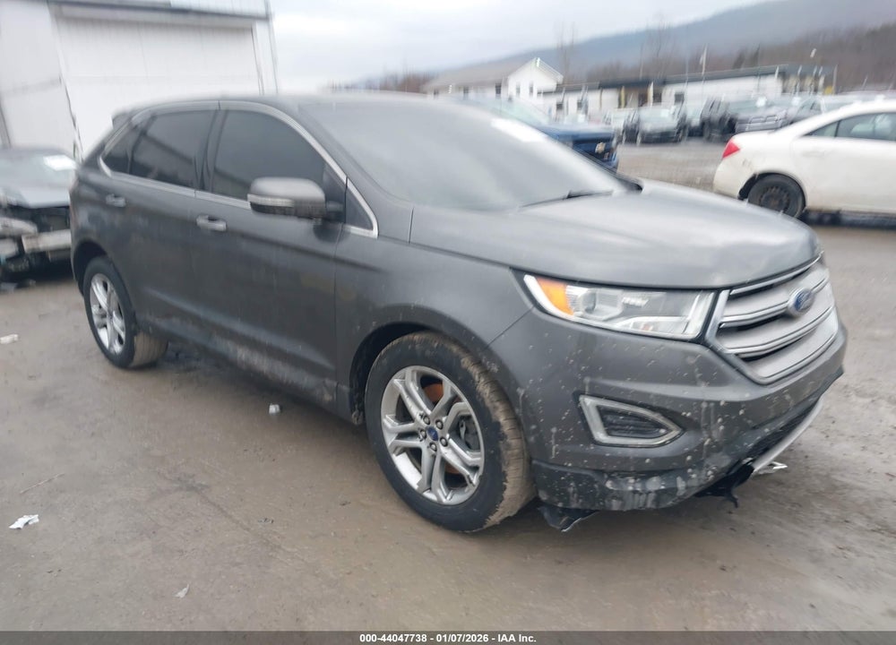 2017 FORD EDGE TITANIUM VIN: 2FMPK4K92HBB98467