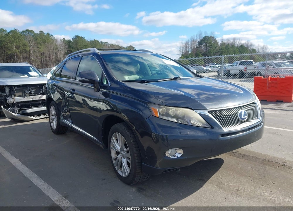 2010 LEXUS RX 450H VIN: JTJBC1BA4A2014336