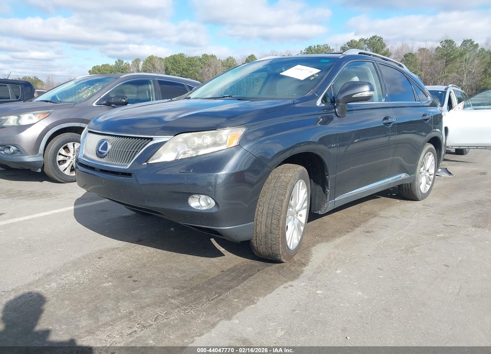 2010 LEXUS RX 450H VIN: JTJBC1BA4A2014336