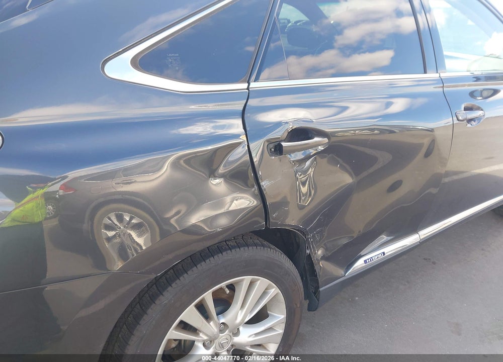 2010 LEXUS RX 450H VIN: JTJBC1BA4A2014336