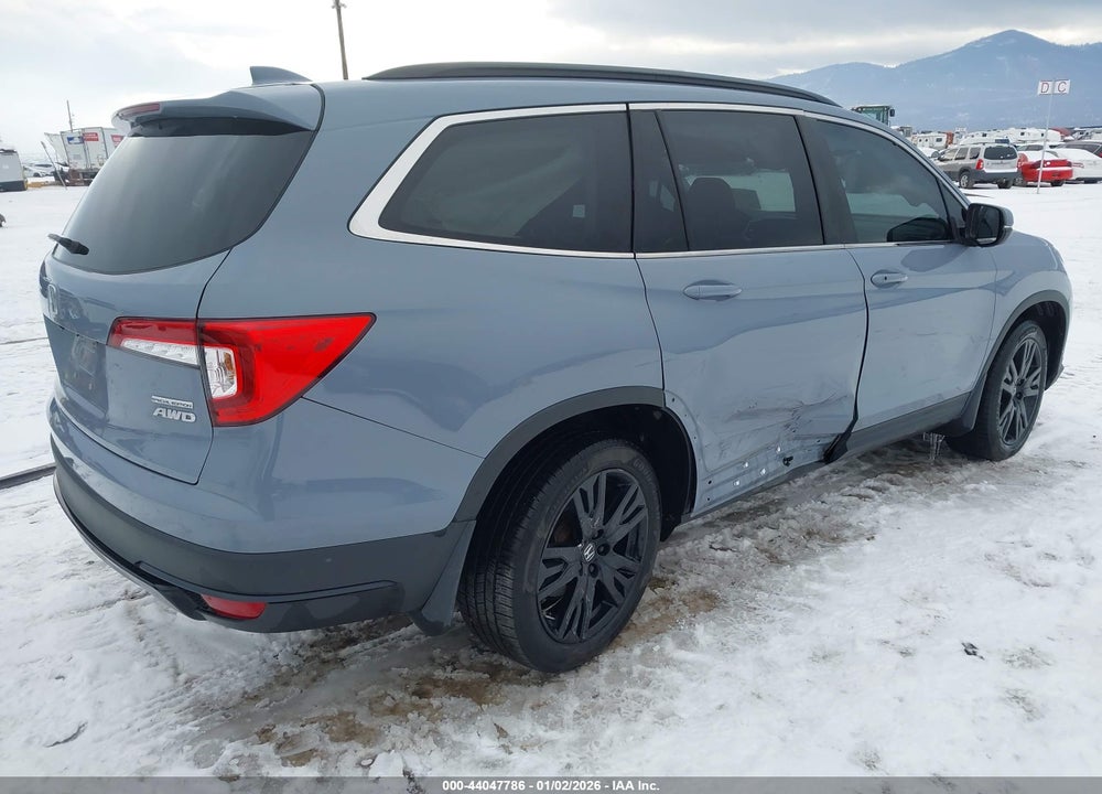 2022 HONDA PILOT AWD SPECIAL EDITION VIN: 5FNYF6H24NB055652