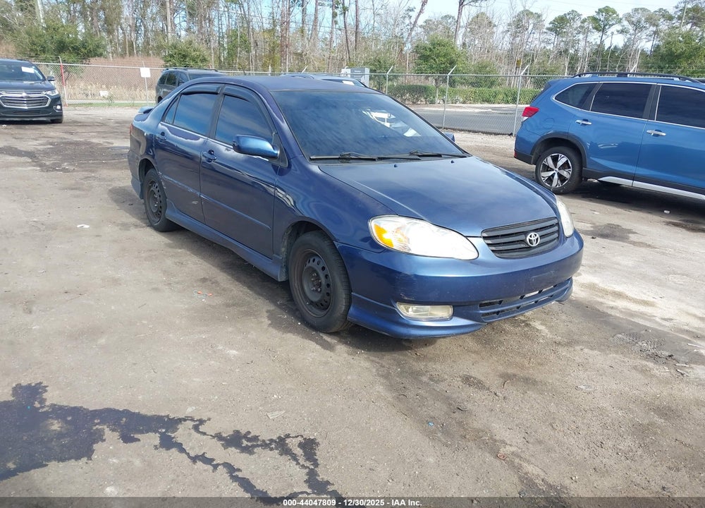 2003 TOYOTA COROLLA S VIN: 1NXBR32E23Z139239