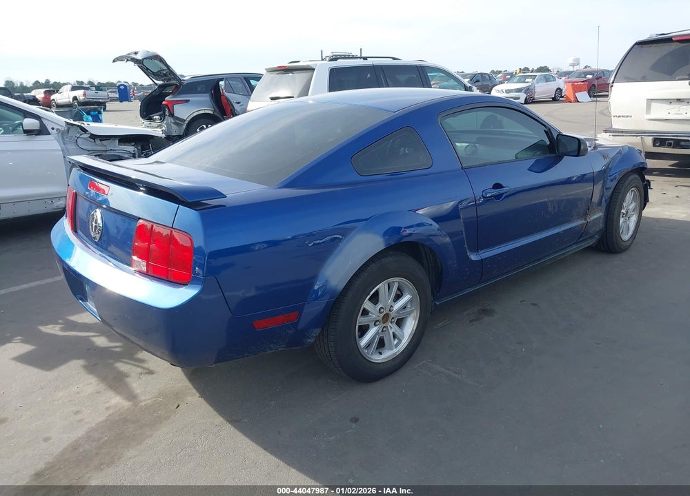 2006 FORD MUSTANG V6 VIN: 1ZVFT80N265162815