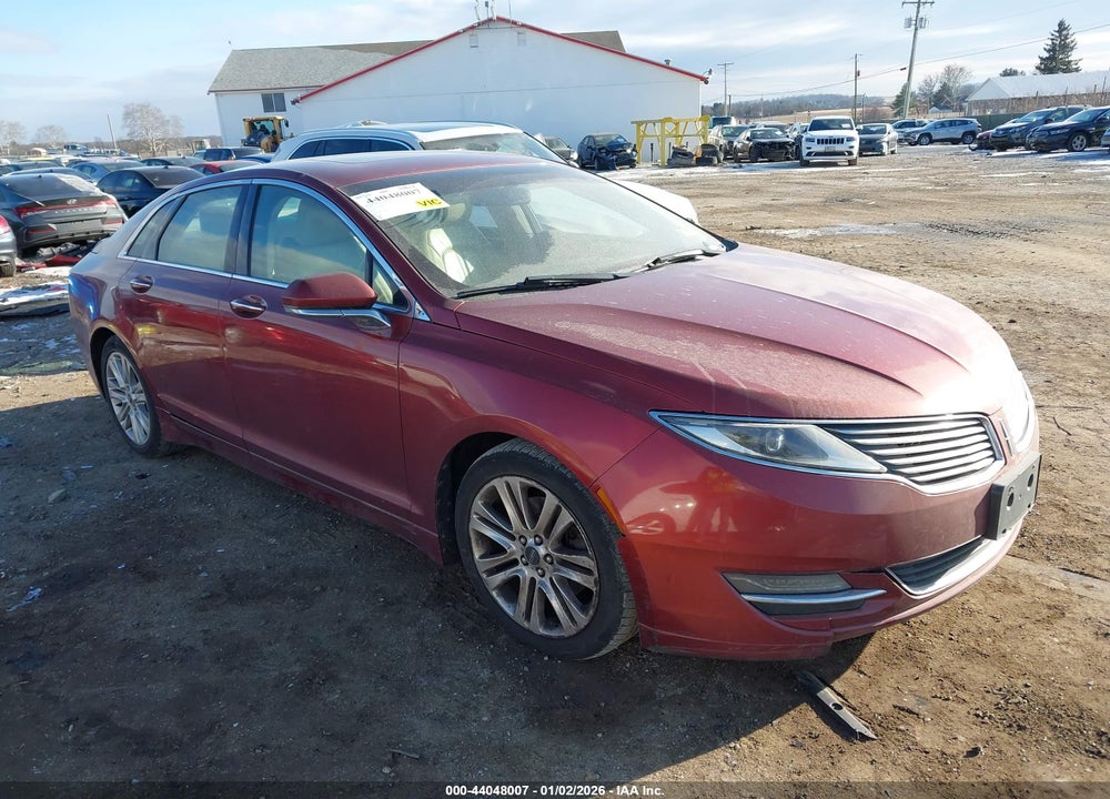 2014 LINCOLN MKZ VIN: 3LN6L2J98ER830707