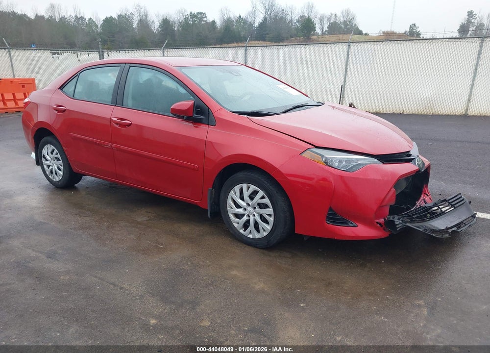 2018 TOYOTA COROLLA LE VIN: 5YFBURHEXJP759778