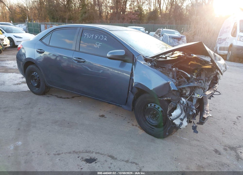 2016 TOYOTA COROLLA LE VIN: 2T1BURHE2GC516328