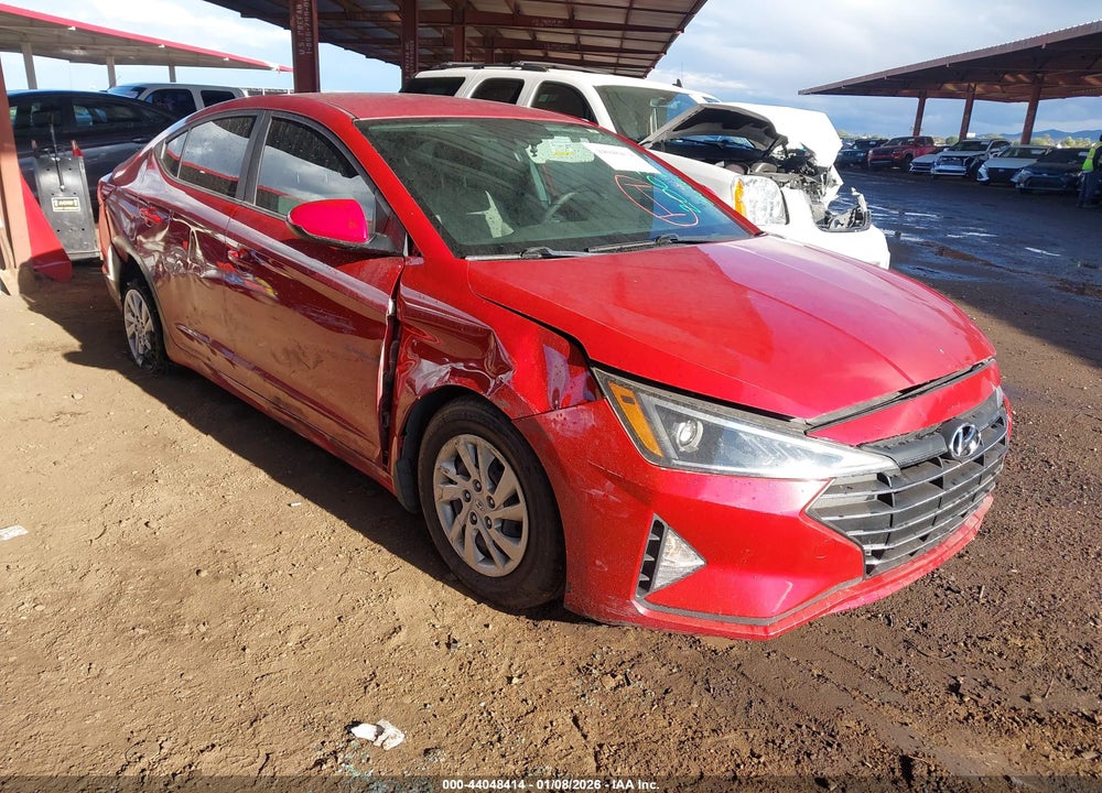 2020 HYUNDAI ELANTRA VIN: KMHD74LFXLU106260