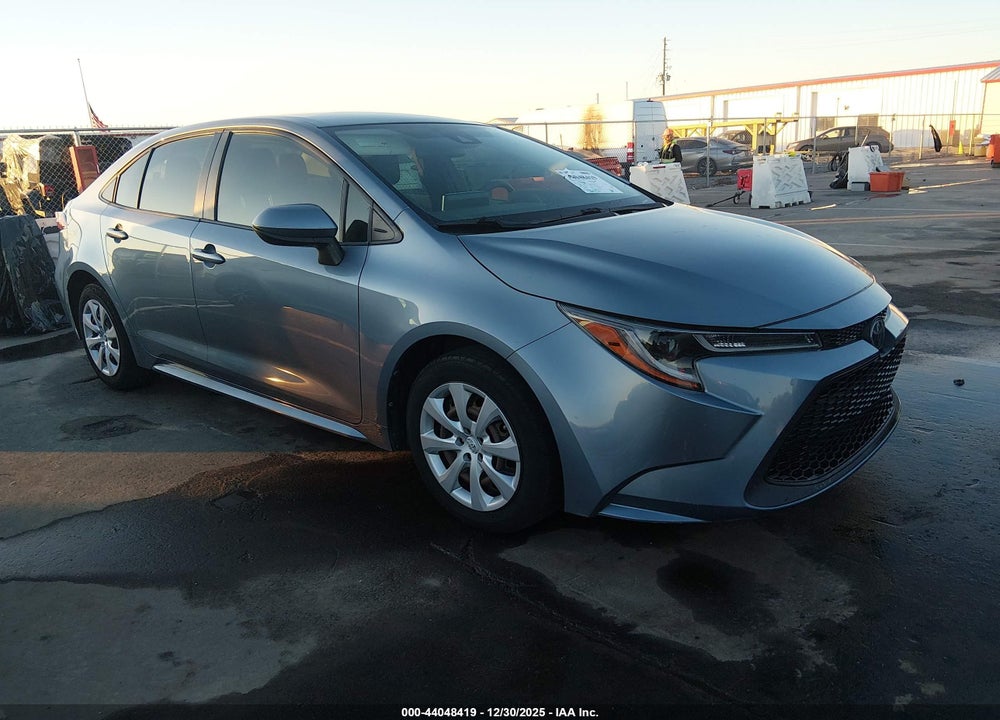 2020 TOYOTA COROLLA LE VIN: JTDEPRAE2LJ015663