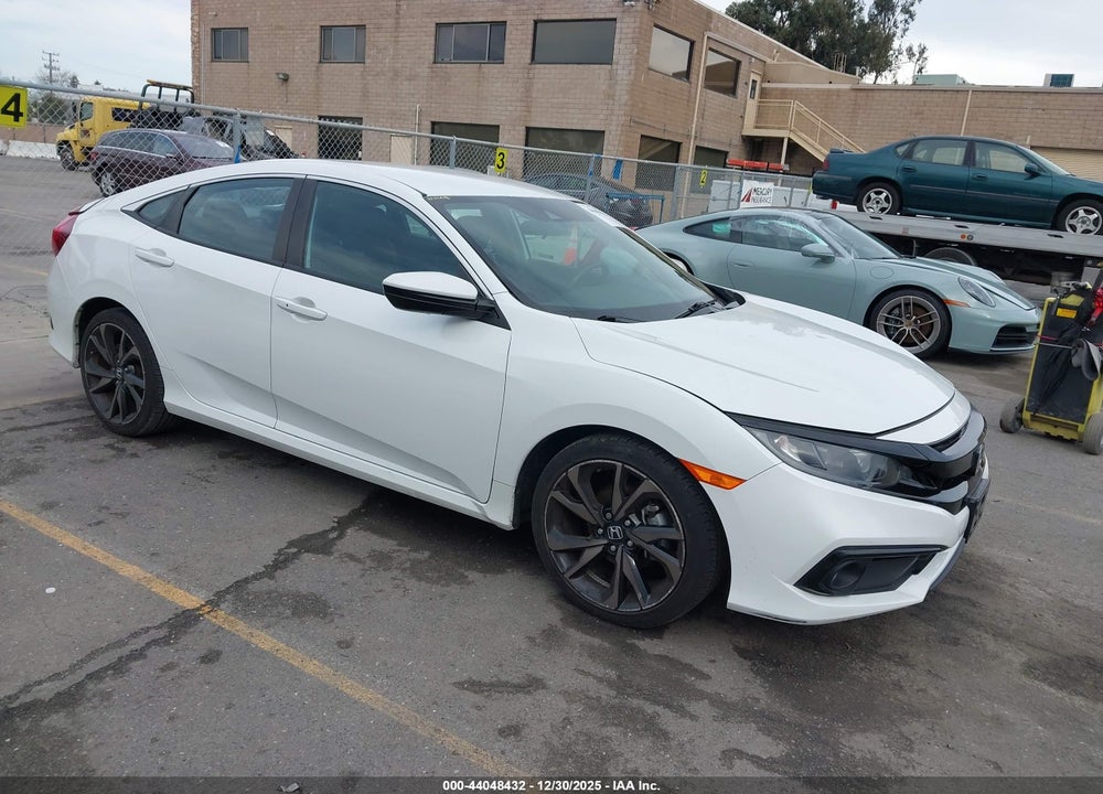2020 HONDA CIVIC SPORT VIN: 2HGFC2F83LH595499