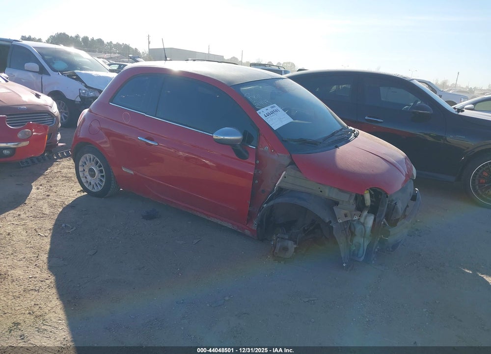 2013 FIAT 500 LOUNGE VIN: 3C3CFFCR3DT604728