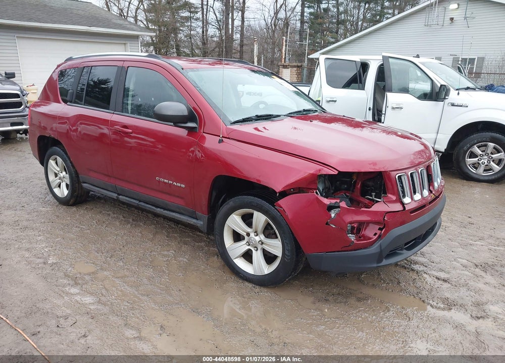 2013 JEEP COMPASS LATITUDE VIN: 1C4NJDEBXDD237260