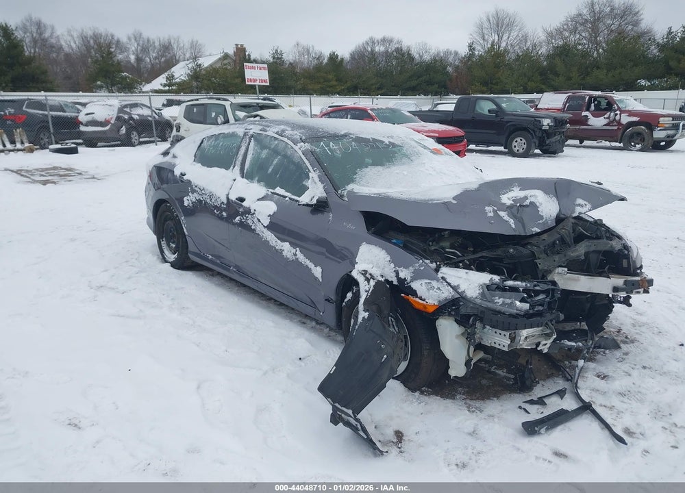 2019 HONDA CIVIC LX VIN: 19XFC2F62KE002044