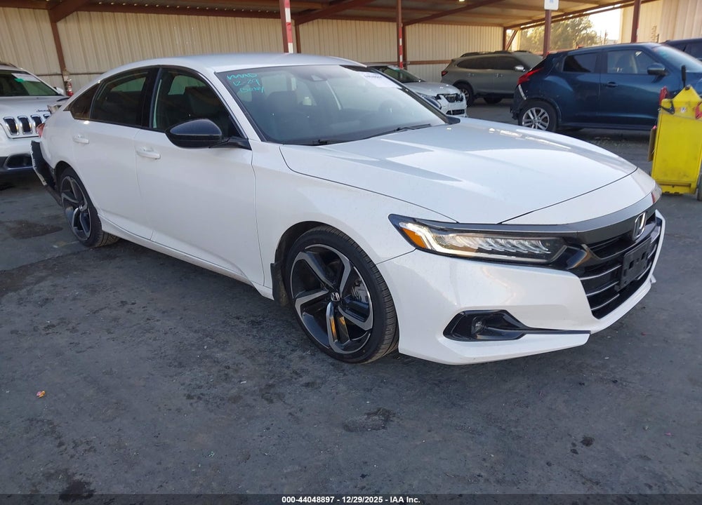 2022 HONDA ACCORD SPORT VIN: 1HGCV1F3XNA076351