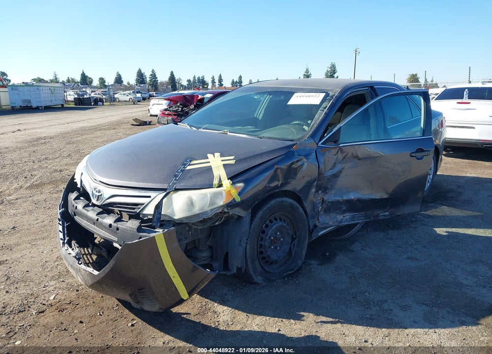 2012 TOYOTA CAMRY LE VIN: 4T4BF1FK0CR251136