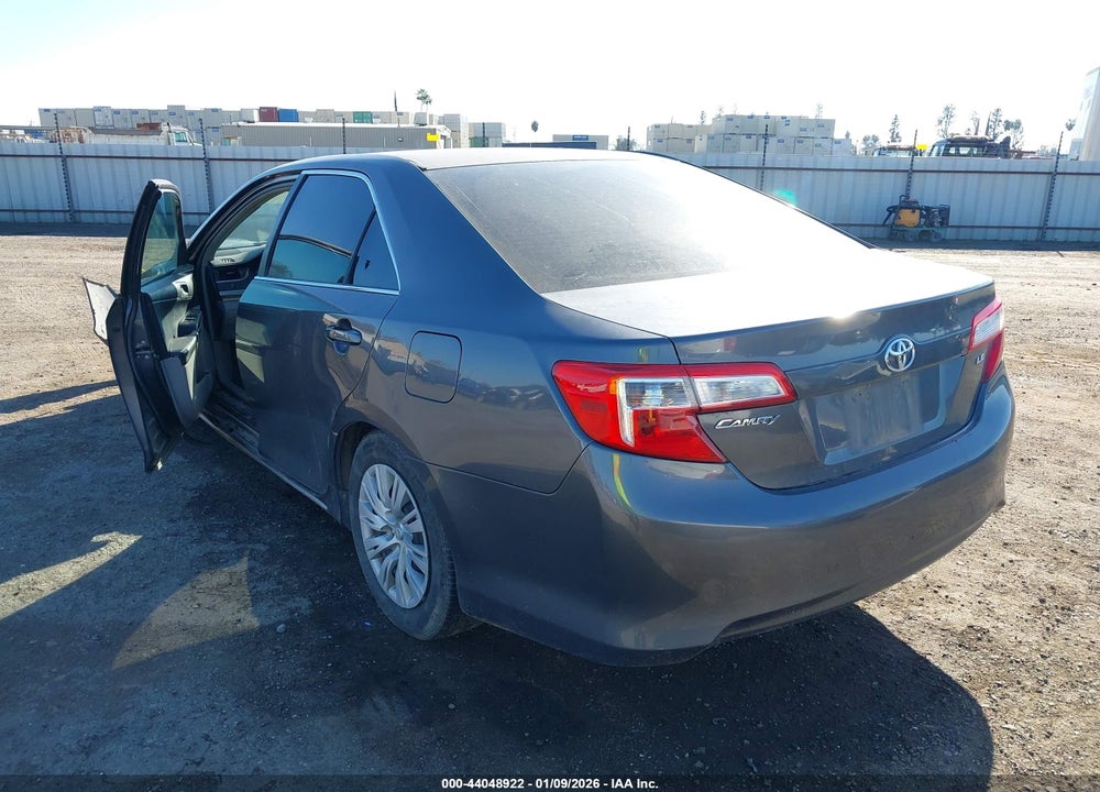 2012 TOYOTA CAMRY LE VIN: 4T4BF1FK0CR251136
