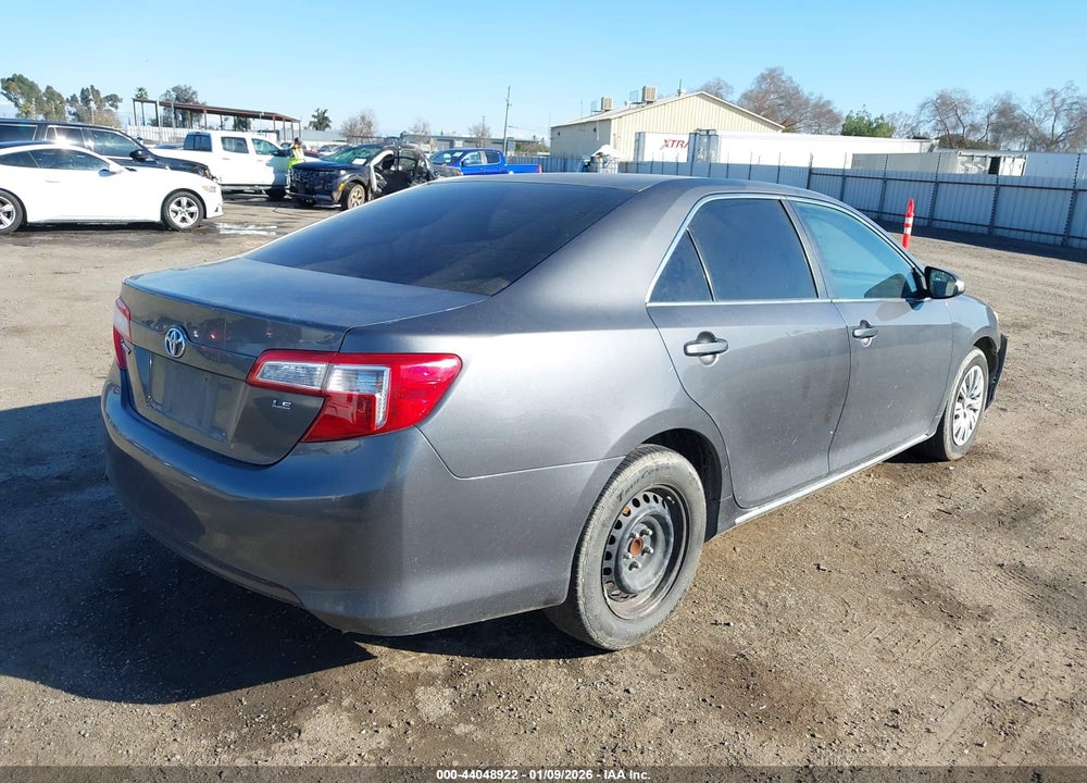 2012 TOYOTA CAMRY LE VIN: 4T4BF1FK0CR251136