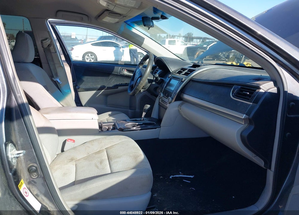 2012 TOYOTA CAMRY LE VIN: 4T4BF1FK0CR251136