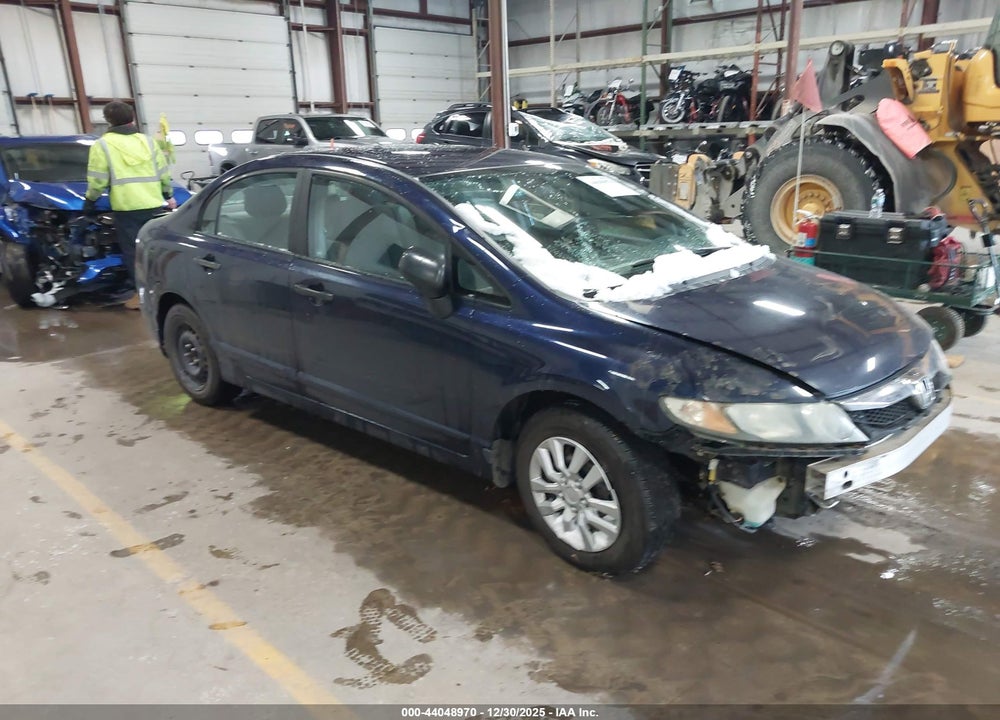 2010 HONDA CIVIC VP VIN: 19XFA1F33AE053332