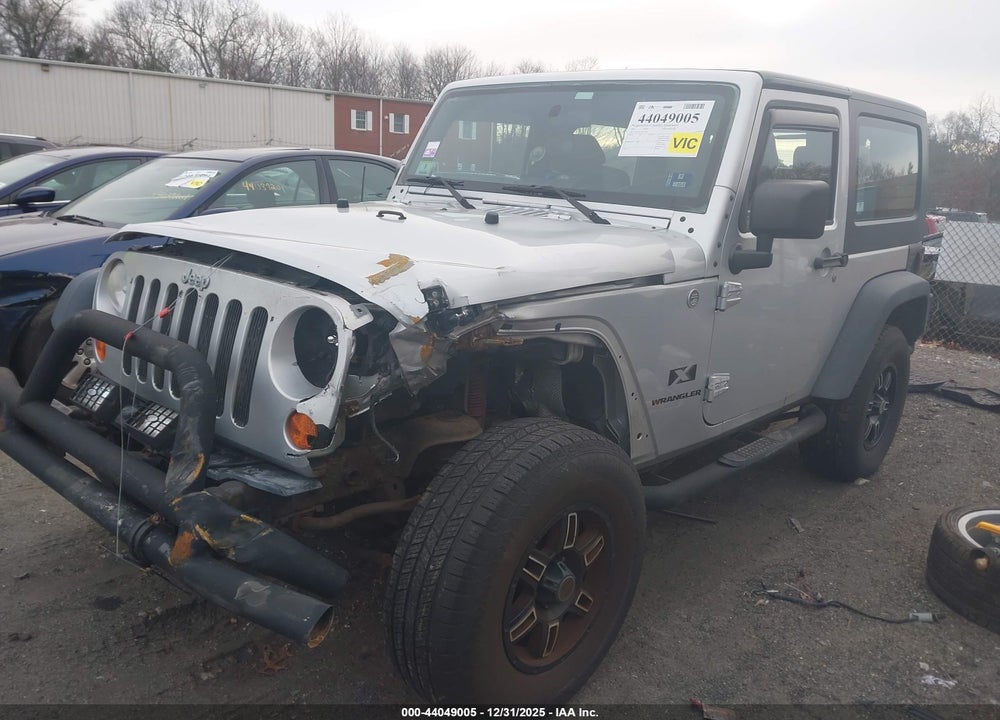 2007 JEEP WRANGLER X VIN: 1J4FA24107L213622