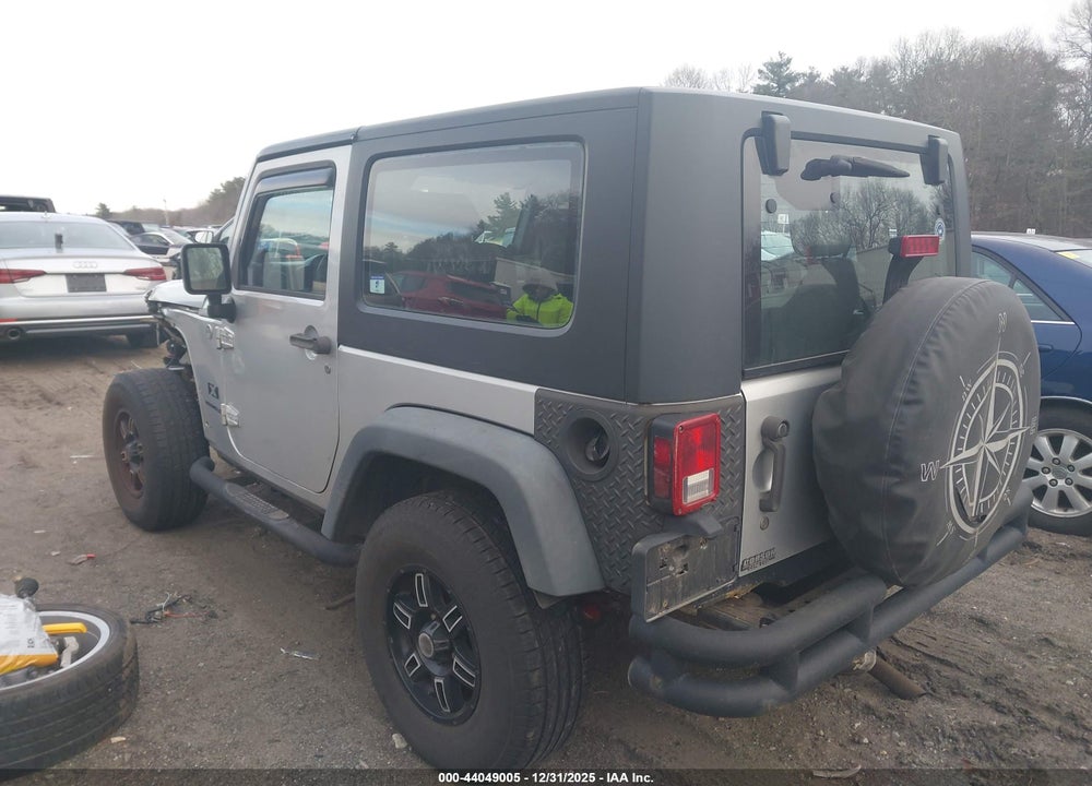 2007 JEEP WRANGLER X VIN: 1J4FA24107L213622