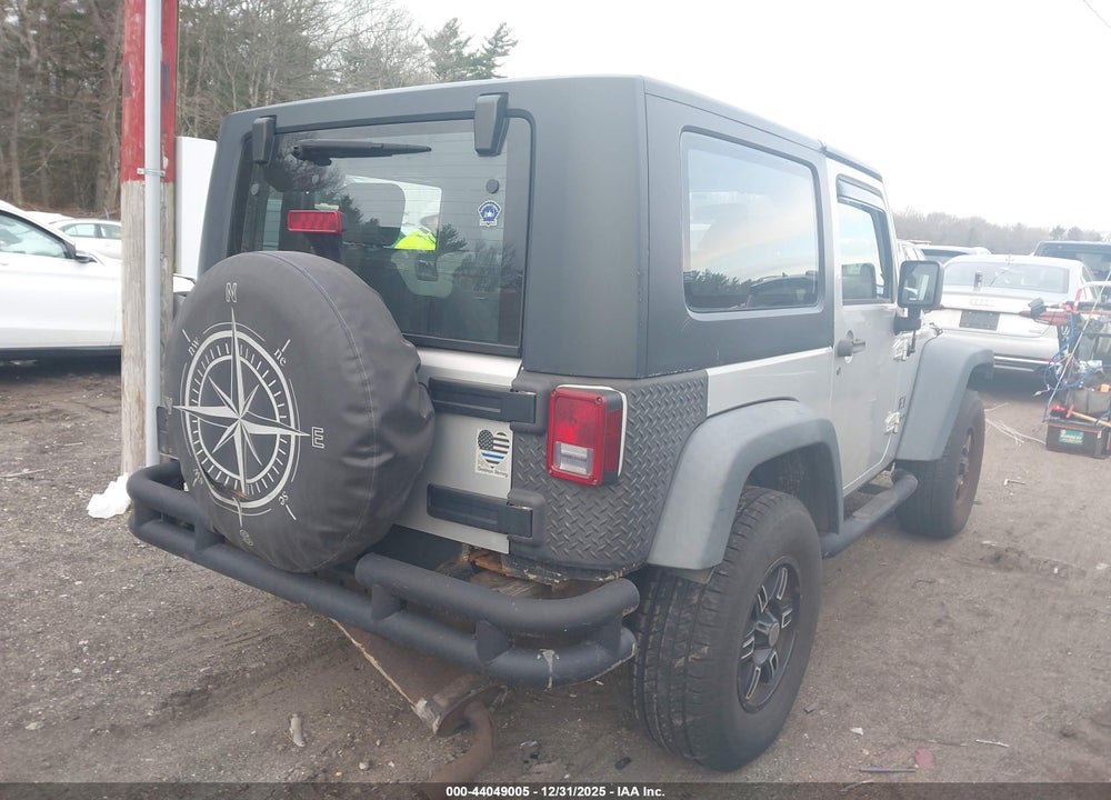 2007 JEEP WRANGLER X VIN: 1J4FA24107L213622