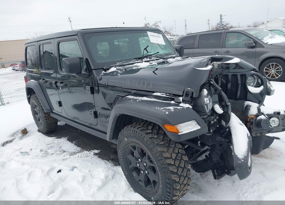 2022 JEEP WRANGLER UNLIMITED WILLYS 4X4 VIN: 1C4HJXDG3NW194933