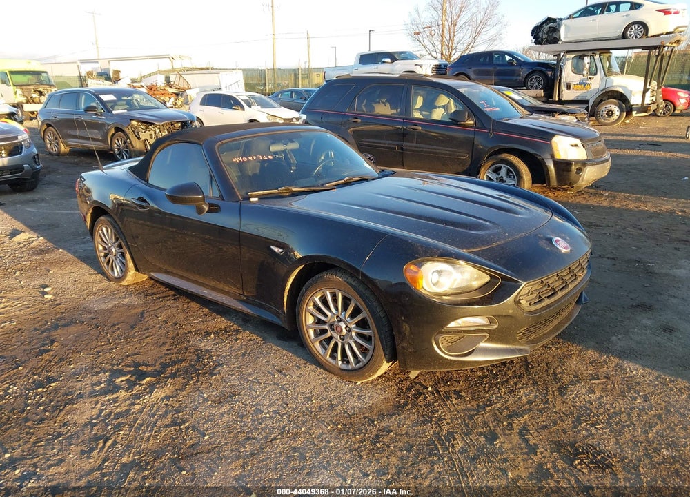 2017 FIAT 124 SPIDER CLASSICA VIN: JC1NFAEK9H0124801