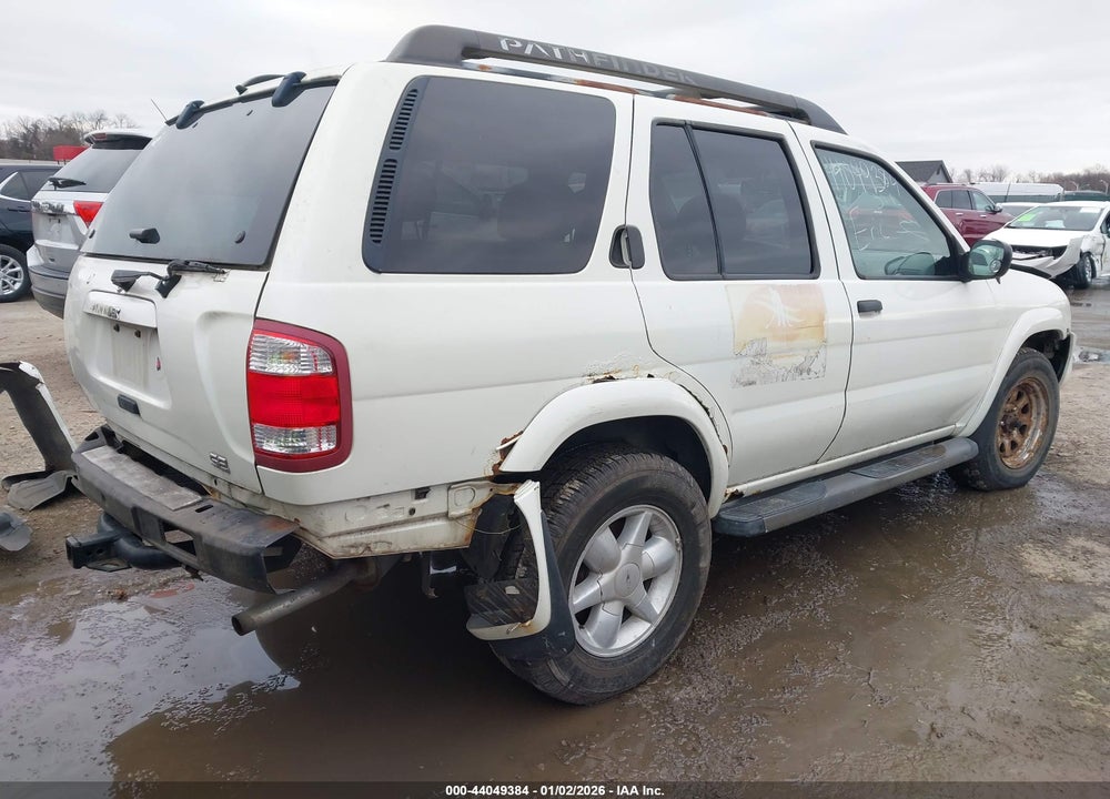 2002 NISSAN PATHFINDER SE VIN: JN8DR09Y72W702014