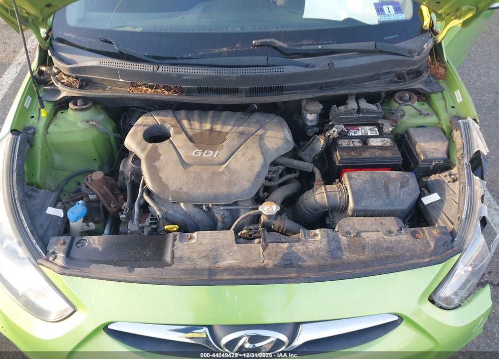 2013 HYUNDAI ACCENT SE VIN: KMHCU5AEXDU091006