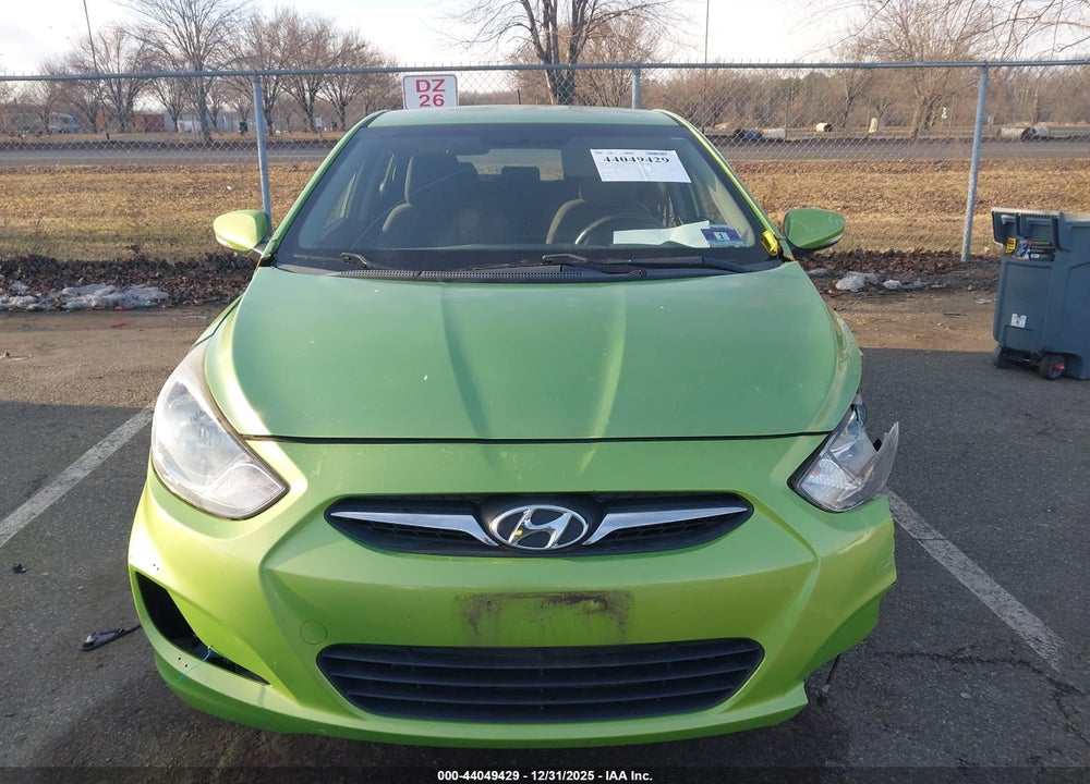 2013 HYUNDAI ACCENT SE VIN: KMHCU5AEXDU091006