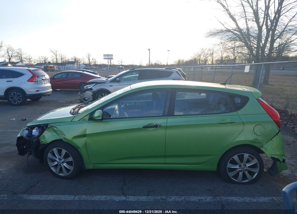 2013 HYUNDAI ACCENT SE VIN: KMHCU5AEXDU091006