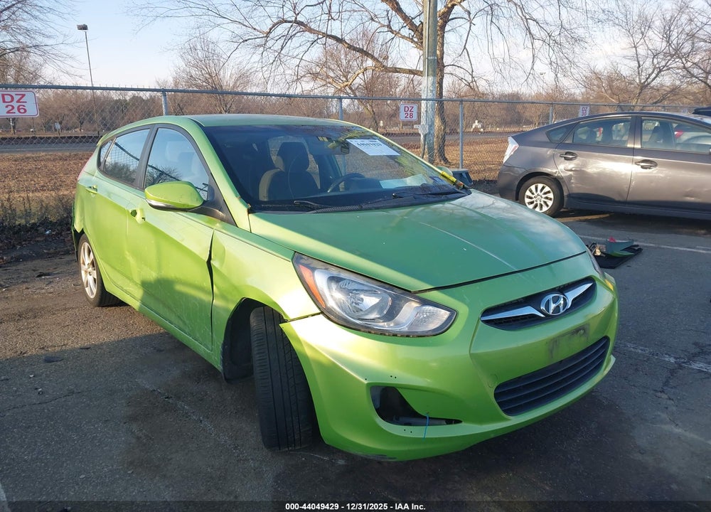 2013 HYUNDAI ACCENT SE VIN: KMHCU5AEXDU091006