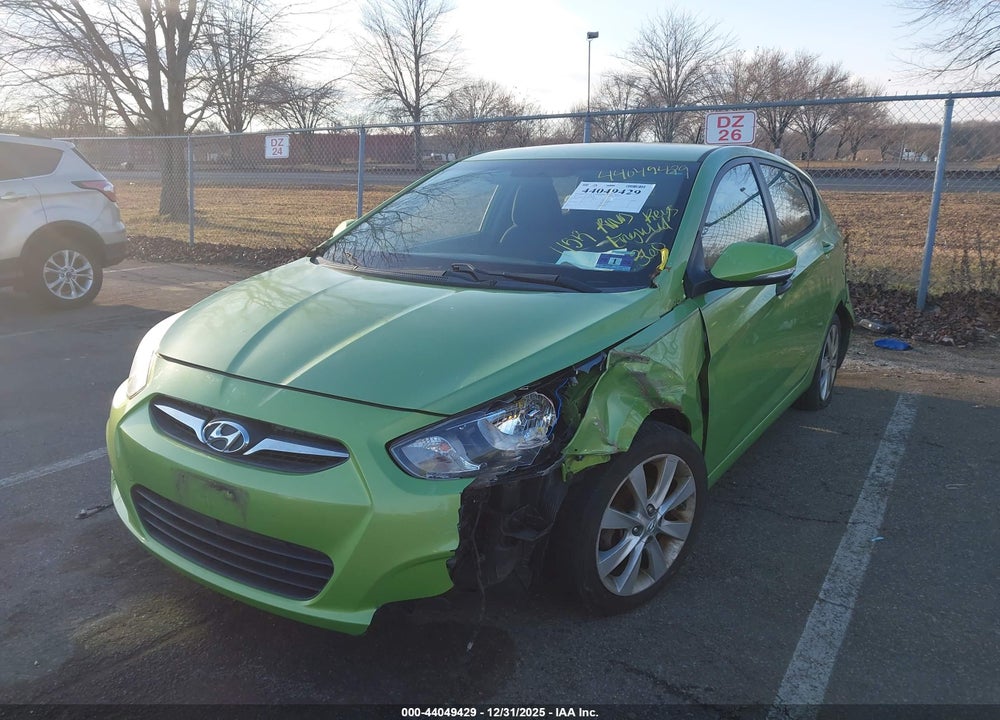 2013 HYUNDAI ACCENT SE VIN: KMHCU5AEXDU091006
