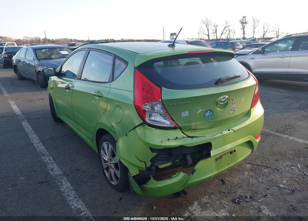 2013 HYUNDAI ACCENT SE VIN: KMHCU5AEXDU091006