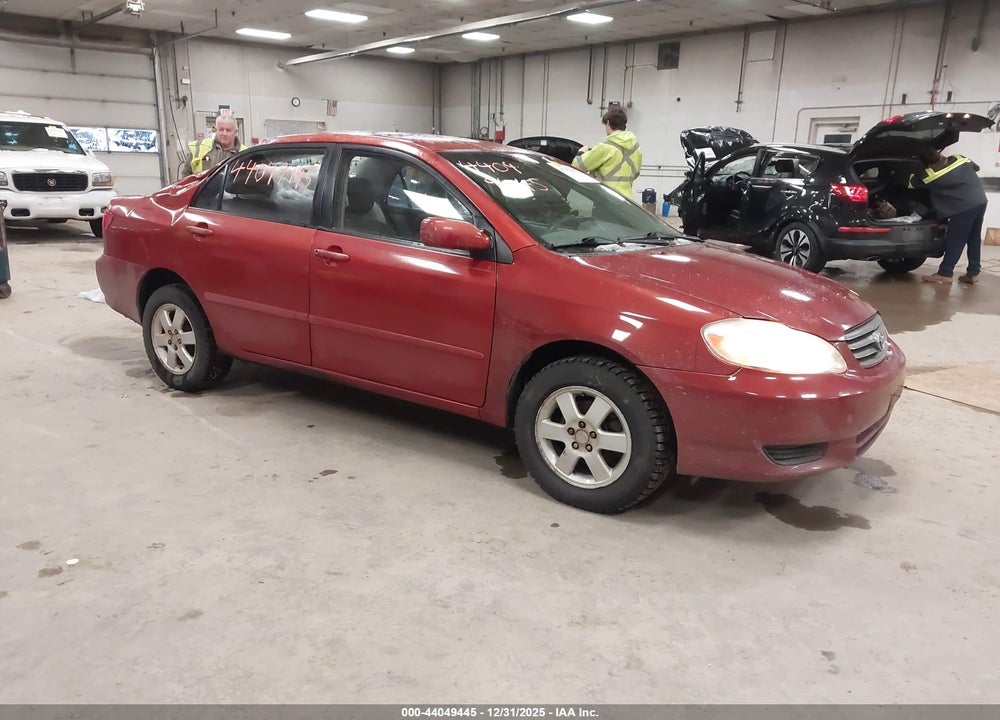 2003 TOYOTA COROLLA LE VIN: JTDBR32E630034571
