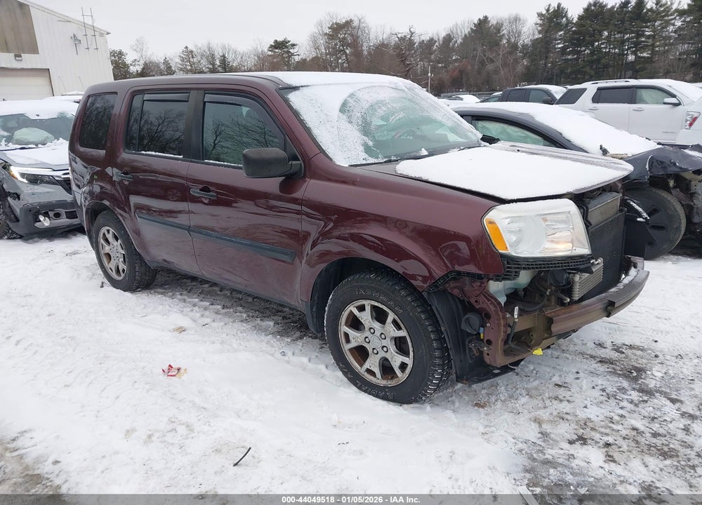 2014 HONDA PILOT LX VIN: 5FNYF4H25EB002706