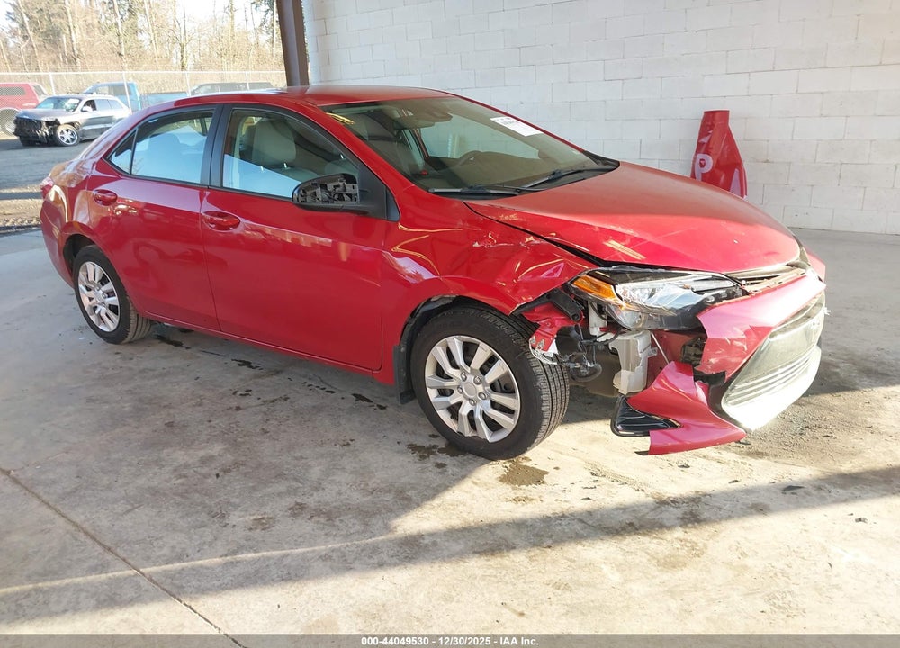 2017 TOYOTA COROLLA L VIN: 2T1BURHE2HC805548
