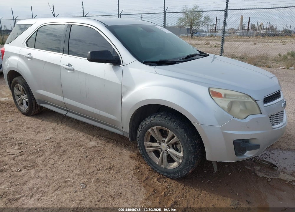 2013 CHEVROLET EQUINOX LS VIN: 1GNALBEKXDZ103291