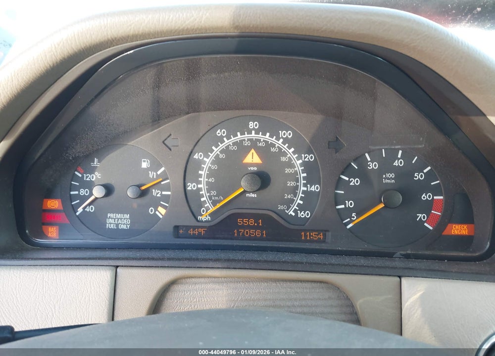 1998 MERCEDES-BENZ E 320 VIN: WDBJF65F0WA644098