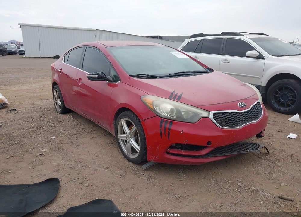 2014 KIA FORTE EX VIN: KNAFX4A81E5113786