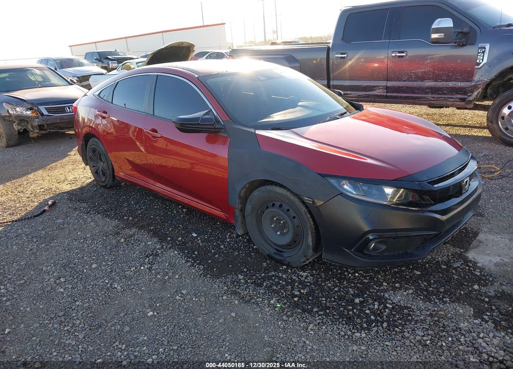 2019 HONDA CIVIC LX VIN: 19XFC2F63KE020987