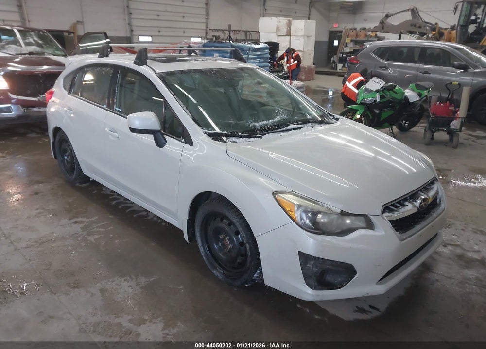 2012 SUBARU IMPREZA 2.0I PREMIUM VIN: JF1GPAD64CH233390