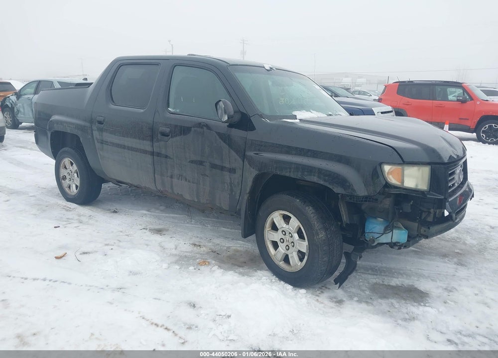 2008 HONDA RIDGELINE RT VIN: 2HJYK162X8H537571