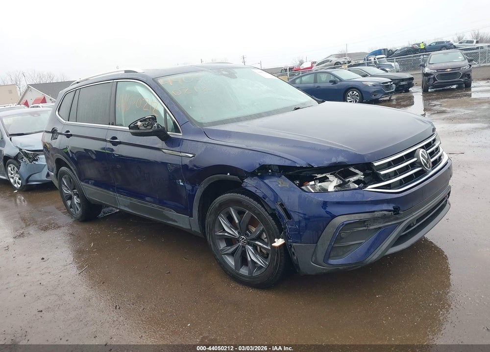 2022 VOLKSWAGEN TIGUAN 2.0T SE VIN: 3VV2B7AX3NM177686