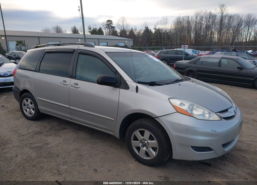 2007 TOYOTA SIENNA LE VIN: 5TDZK23C07S024048