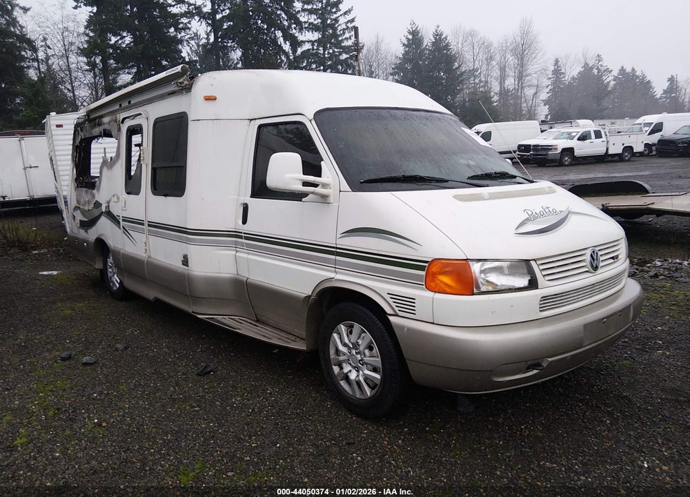 2001 VOLKSWAGEN EUROVAN VIN: WV3AB47011H091212
