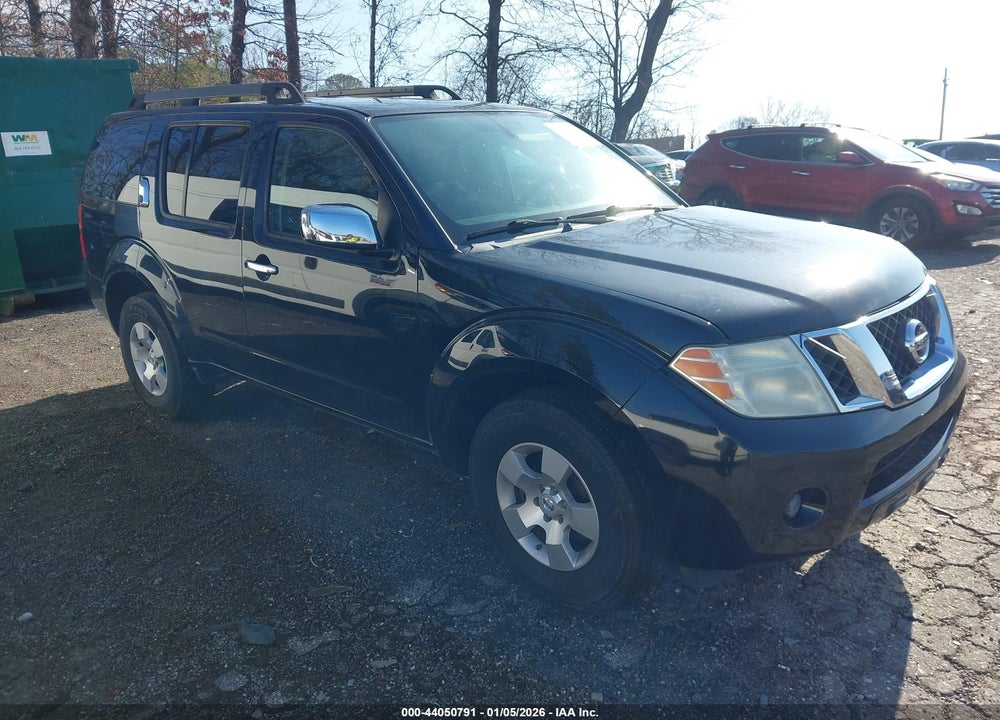 2011 NISSAN PATHFINDER S VIN: 5N1AR1NN1BC630627