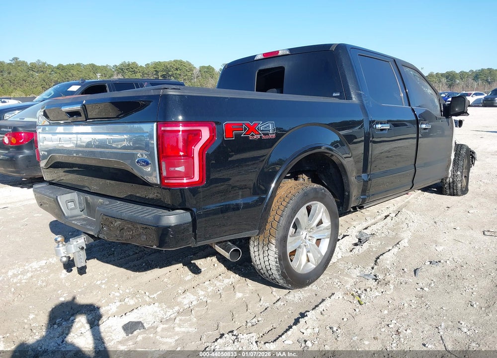 2016 FORD F-150 PLATINUM VIN: 1FTEW1EG7GFC78014