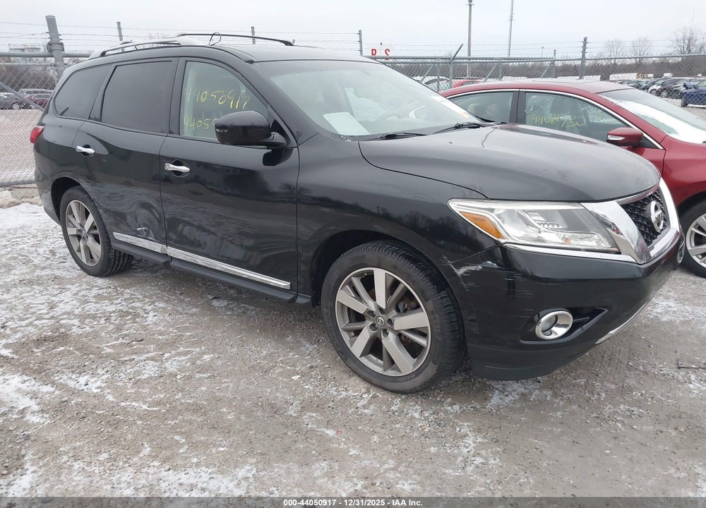 2013 NISSAN PATHFINDER PLATINUM VIN: 5N1AR2MM1DC657294